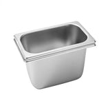 SOGA 2X Gastronorm GN Pan Full Size 1/3 GN Pan 20cm Deep Stainless Steel Tray