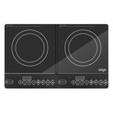 SOGA Cooktop Portable Induction LED Electric Double Duo Hot Plate Burners Cooktop Stove