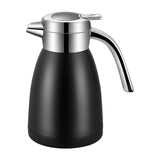 SOGA 2.2L Stainless Steel Kettle Insulated Vacuum Flask Water Coffee Jug Thermal Black