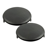 SOGA 2X 33CM Reversible Round Cast Iron Induction Crepes Pan Baking Cookie Pancake Pizza Bakeware