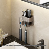 SOGA 15cm Wall-Mounted Bathroom Storage Organiser Space Saving Adhesive Shelf Rack