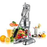 SOGA 2x Stainless Steel Manual Juicer Hand Press Juice Extractor Squeezer Orange Citrus