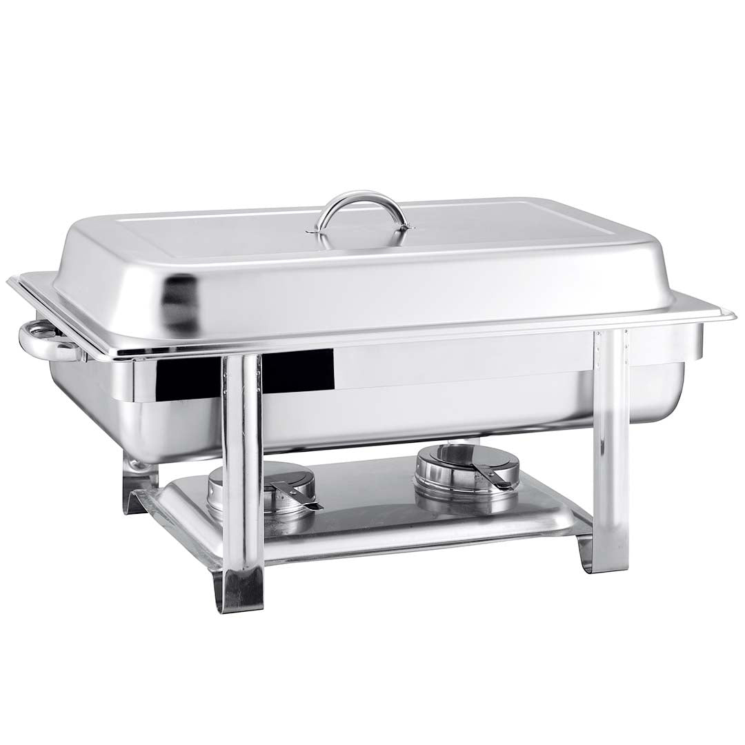 SOGA 4X Stainless Steel Chafing Single Tray Catering Dish Food Warmer