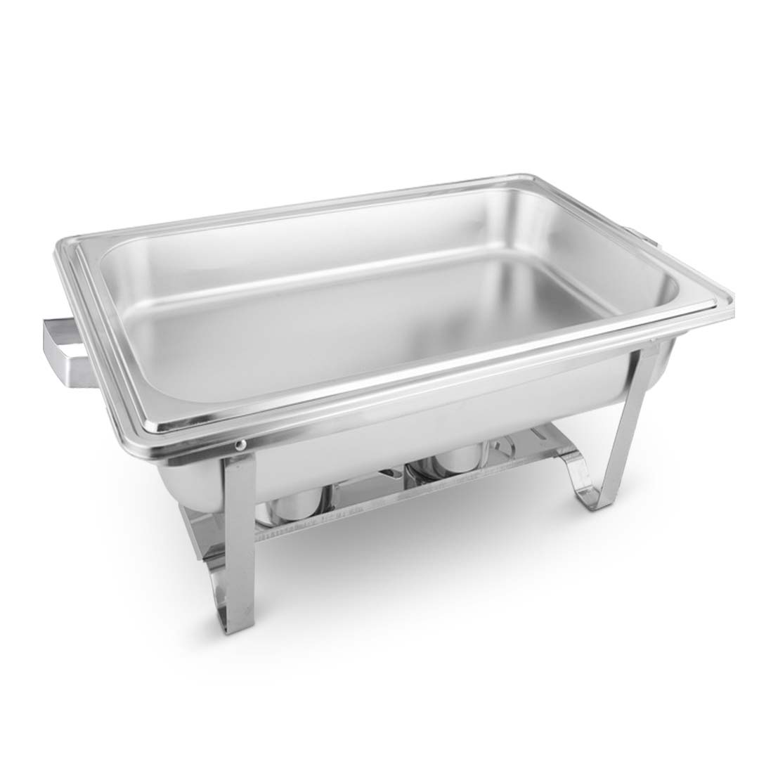 SOGA 2X 9L Stainless Steel Chafing Food Warmer Catering Dish Full Size