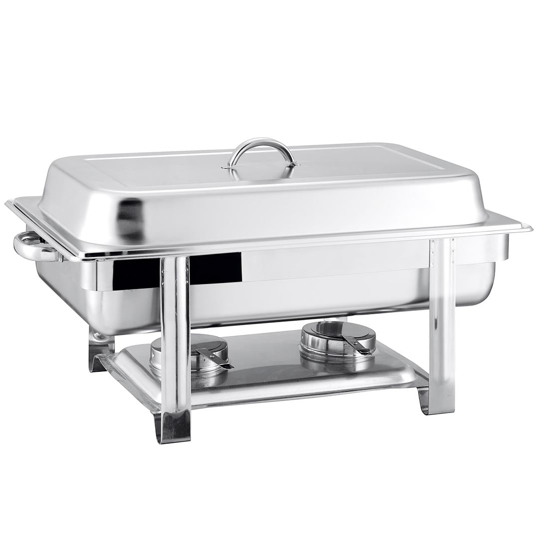 SOGA Double Tray Stainless Steel Chafing Catering Dish Food Warmer