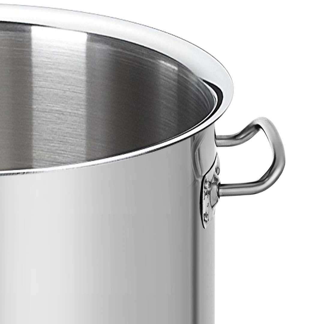 SOGA Stainless Steel 33L No Lid Brewery Pot With Beer Valve 35*35cm