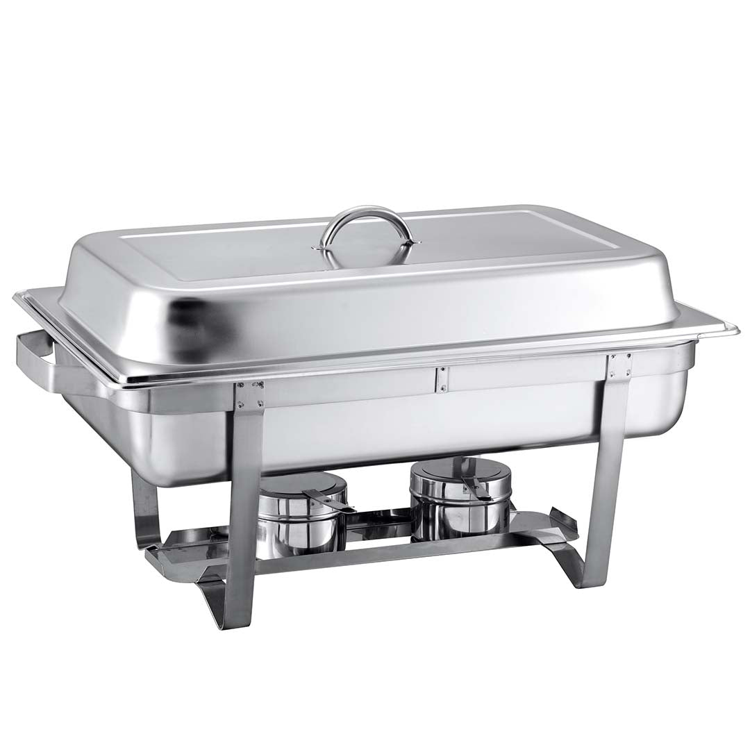 SOGA 4X 4.5L Dual Tray Stainless Steel Chafing Food Warmer Catering Dish