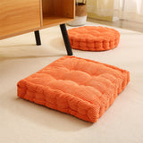 SOGA 4X Orange Square Cushion Soft Leaning Plush Backrest Throw Seat Pillow Home Office Decor