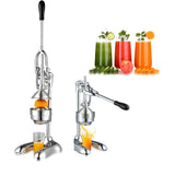 SOGA 2x Stainless Steel Manual Juicer Hand Press Juice Extractor Squeezer Orange Citrus