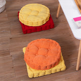 SOGA 4X Orange Square Cushion Soft Leaning Plush Backrest Throw Seat Pillow Home Office Decor