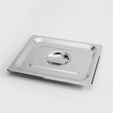 SOGA 6X Gastronorm GN Pan Full Size 1/2 GN Pan 10cm Deep Stainless Steel Tray With Lid