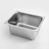 SOGA 4X Gastronorm GN Pan Full Size 1/2 GN Pan 15cm Deep Stainless Steel Tray