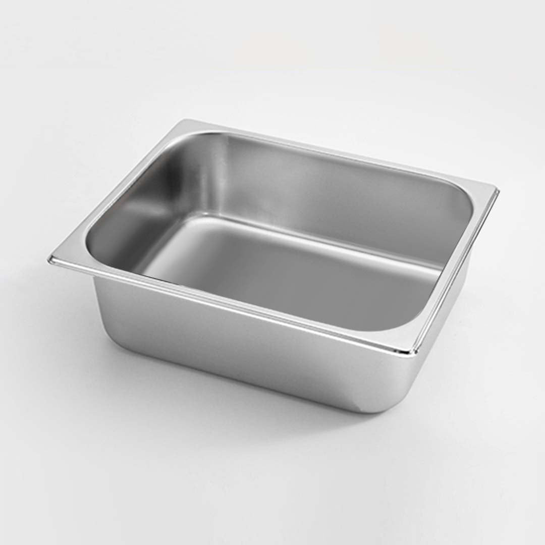 SOGA 4X Gastronorm GN Pan Full Size 1/2 GN Pan 10cm Deep Stainless Steel Tray