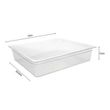 SOGA 150mm Clear Gastronorm GN Pan 1/1 Food Tray Storage