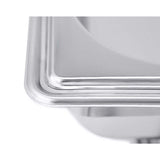 SOGA 2X Double Tray Stainless Steel Chafing Catering Dish Food Warmer