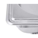 SOGA Single Tray Stainless Steel Chafing Catering Dish Food Warmer