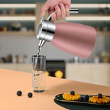 SOGA 1.8L Stainless Steel Kettle Insulated Vacuum Flask Water Coffee Jug Thermal Pink