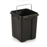 SOGA 2X 6L Foot Pedal Stainless Steel Rubbish Recycling Garbage Waste Trash Bin Square Blue