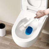 SOGA 27cm Wall-Mounted Toilet Brush with Holder Bathroom Cleaning Scrub White