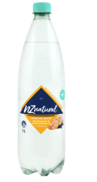 NZ Natural Mandarin & Passionfruit Water 1l