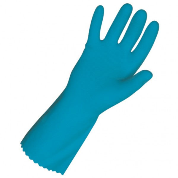 Blue Superior Latex Gloves - Med (1pr)