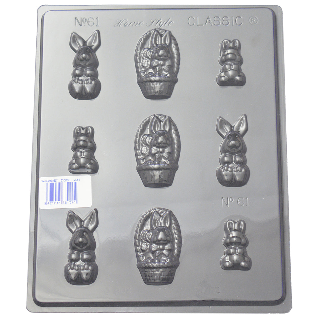 Small Rabbits Mould (0.6mm)