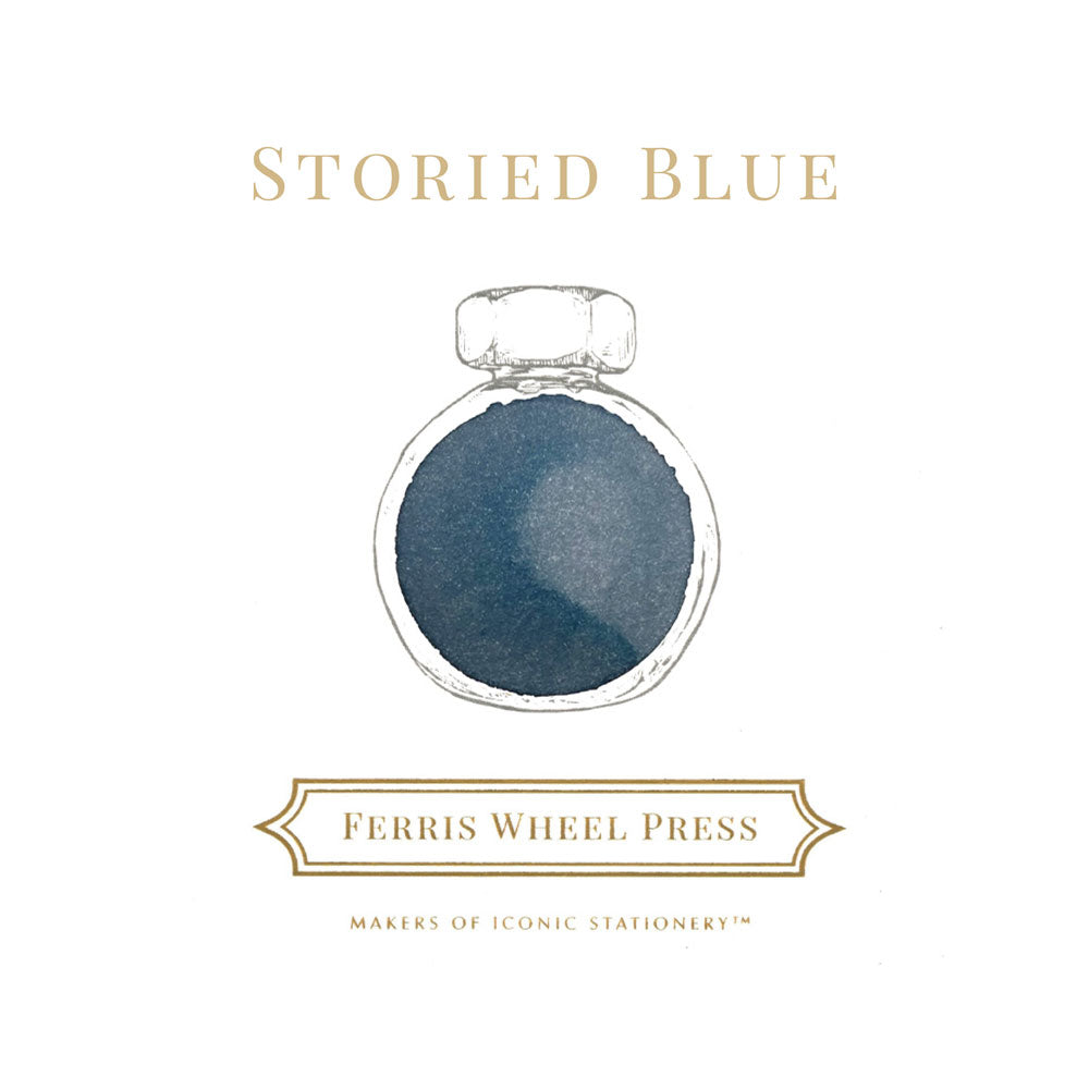 Ferris Wheel Press Fountain Pen Ink Storied Blue 38ml