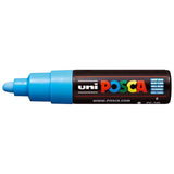 Uni Posca Marker 4.5-5.5mm Bold Bullet Light Blue PC-7M - Cafe Supply