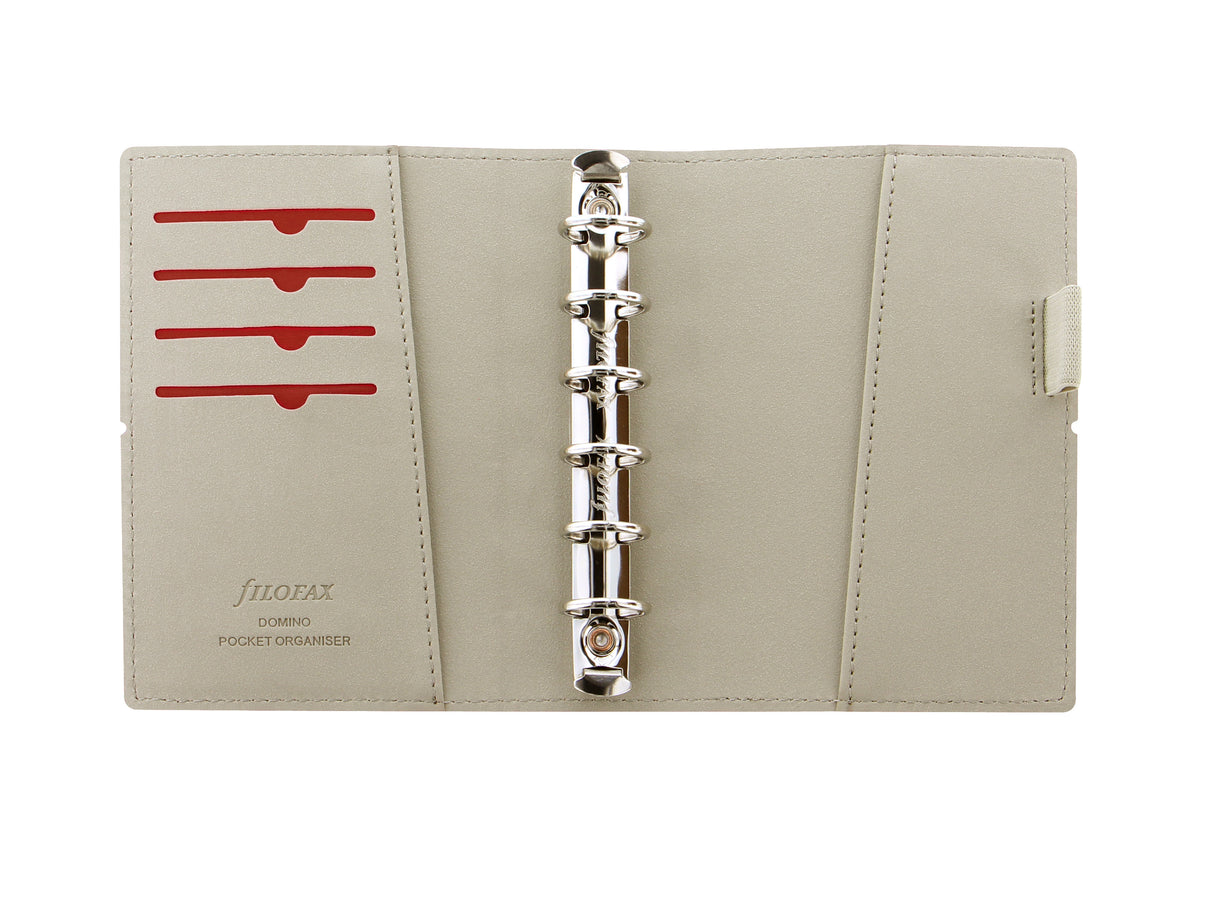 Filofax Organiser Domino Pocket Red - Cafe Supply