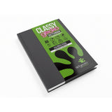 Artgecko Classy Sketchbook Casebound A6 92 Pages 46 Sheets 150gsm White Paper - Cafe Supply