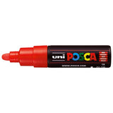 Uni Posca Marker 4.5-5.5mm Bold Bullet Red PC-7M - Cafe Supply