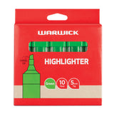 Warwick Highlighter Stubby Green