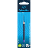 Schneider Pen Refill Ballpoint 755 Extra Broad Blue 1 piece (Fits Parker) - Cafe Supply