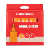 Warwick Highlighter Stubby Orange