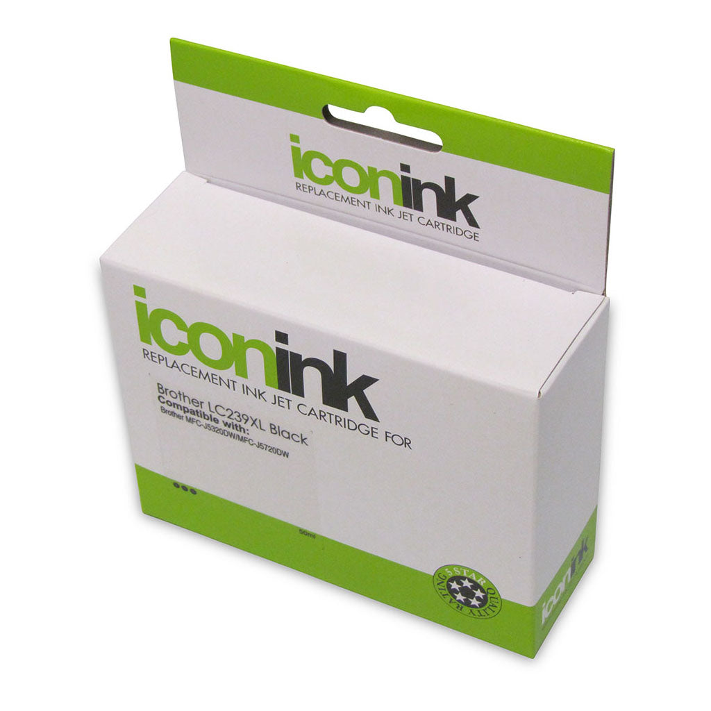 Icon Compatible Brother LC239XL Black Ink Cartridge