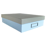 Ledah Pastels Storage Box A4 Blue - Cafe Supply