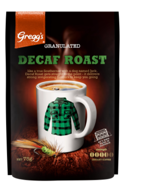 Gregg's Granulated Decaf Roast Instant Coffee 75g