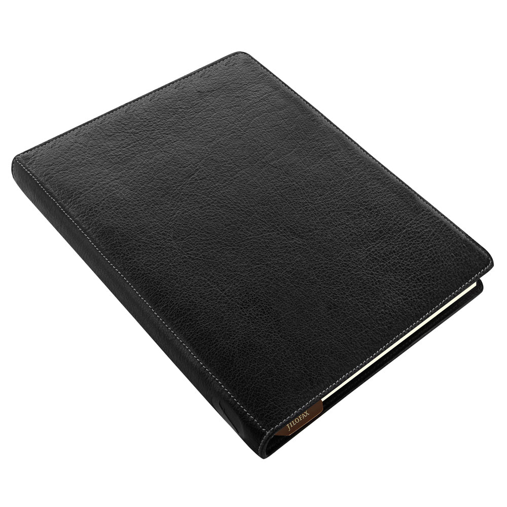 Filofax Organiser Heritage Compact Leather A5 Black - Cafe Supply