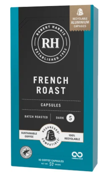 Robert Harris French Roast Coffee Capsules 57g