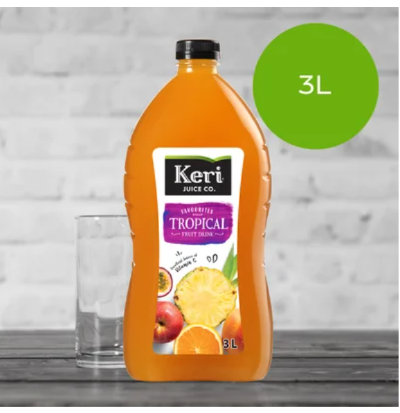 Keri Tropical Fruit Drink 3l