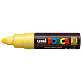 Uni Posca Marker 4.5-5.5mm Bold Bullet Yellow PC-7M - Cafe Supply