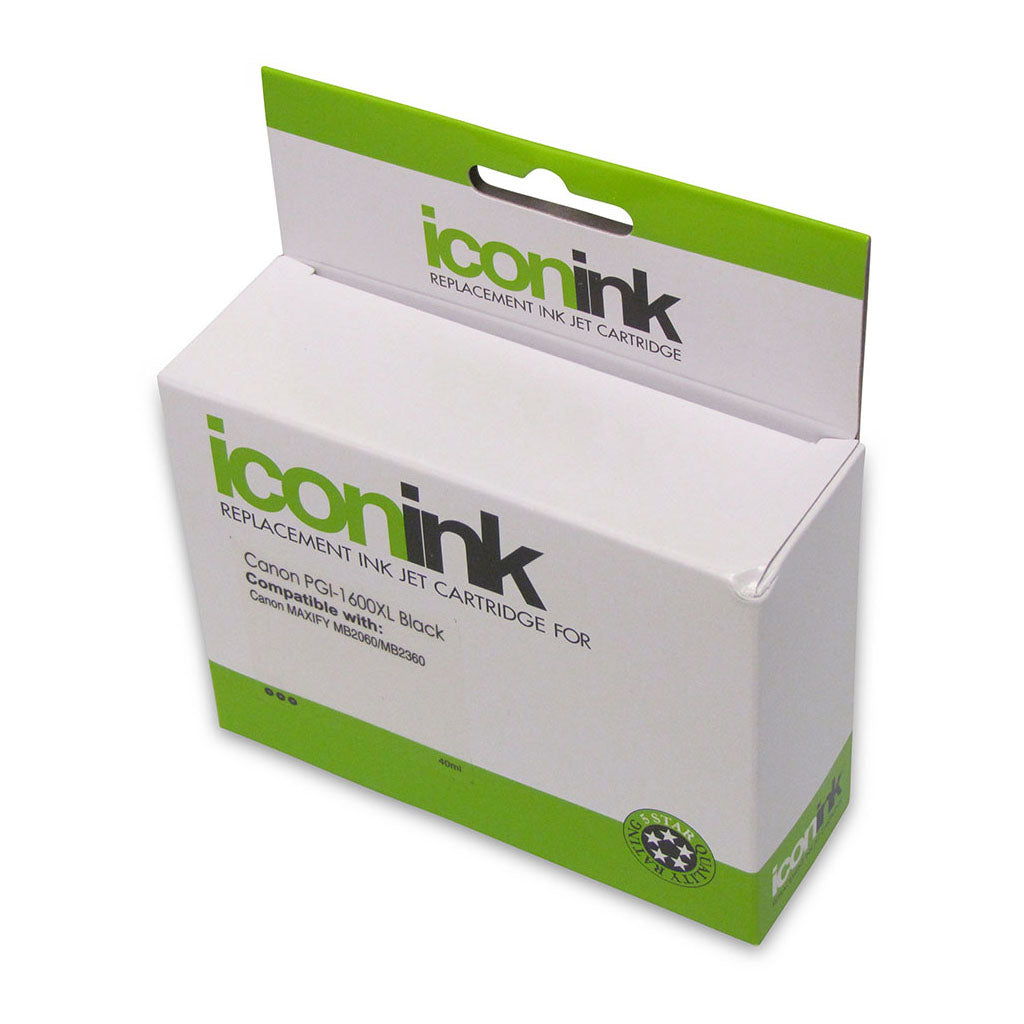 Icon Compatible Canon PGI1600XL Black Ink Cartridge