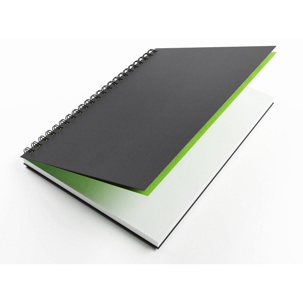 Artgecko Splashy Sketchbook A4 40 Pages 20 Sheets 300gsm White Paper - Cafe Supply