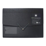 OSC Eco Expanding File A4 12 Pocket Black