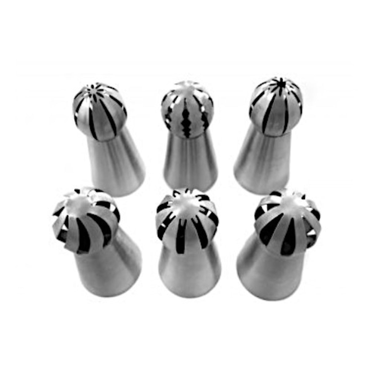 Russian Ruffle Ball Tips - 6 Piece Set