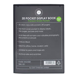 OSC Insert Display Book A3 20 Pocket Black