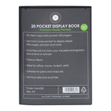 OSC Insert Display Book A2 20 Pocket Black