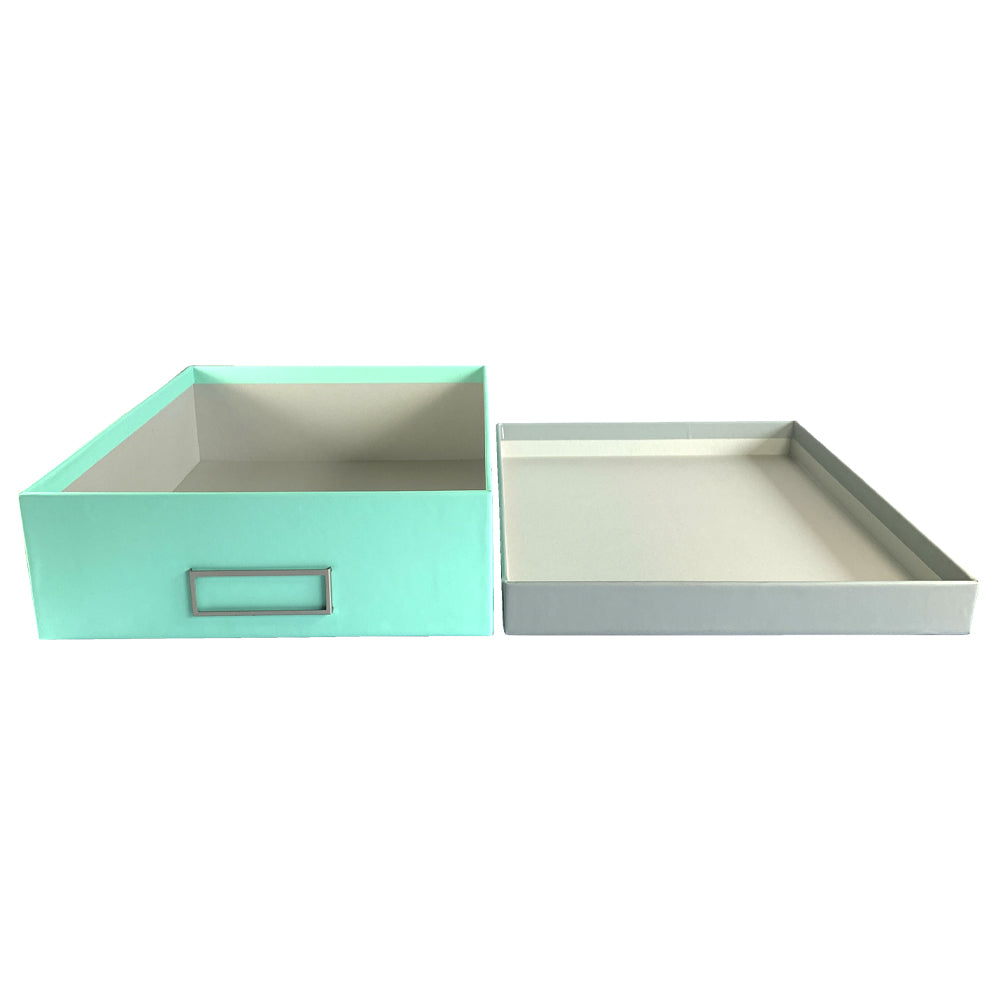 Ledah Pastels Storage Box A4 Green - Cafe Supply