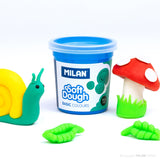 Milan Soft Dough Basic Colours Assorted Pack 10