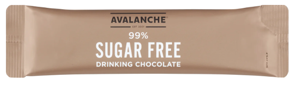 Avalanche 99% Sugar Free Drinking Chocolate Sticks 10 x 20g